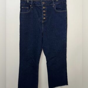 Boden Dark Blue Wide Leg Jeans